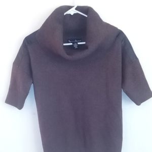 100% acrylic p leather Marcel Madison sweater
